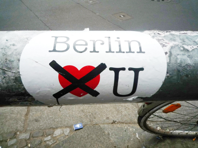 Berlin doesn't love you