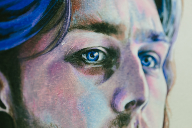 Matthew Gordon self portrait close up