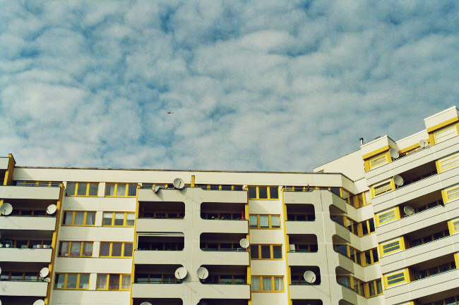 kottbusser tor architecture berlin sky clouds